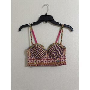 Anthropologie, Multicolor Bralette, S/m
